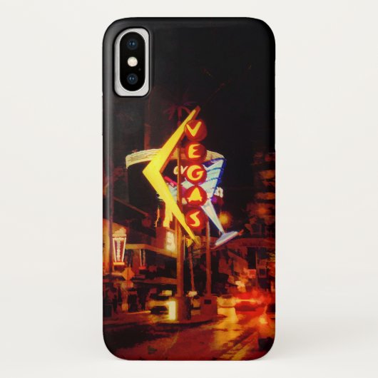 Las Vegas Nachtleven - Las Vegas Nevada Case-Mate iPhone Case (Achterkant)