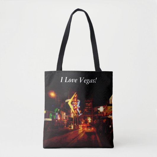 Las Vegas Nachtleven - Las Vegas Nevada Tote Bag (Voorkant)