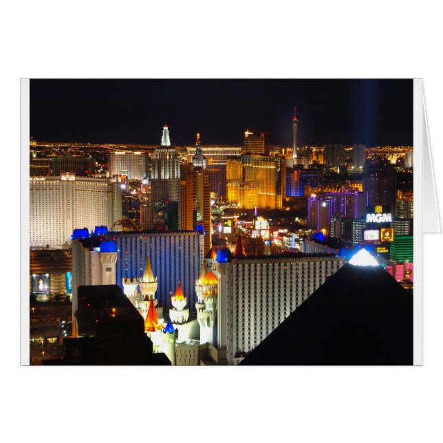 Las Vegas nachttijd (Voorkant Horizontaal)