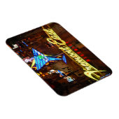 Las Vegas Neon Martini glazen magneet (Rechterzijde)