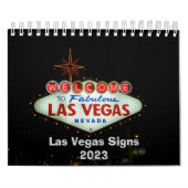 Las Vegas Neon Signs Calendar Kalender (Hoes)