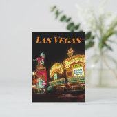Las Vegas Neon Signs Casino Briefkaart (Staand voorkant)