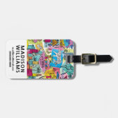 Las Vegas, Nevada Bagagelabel (Voorkant horizontaal)