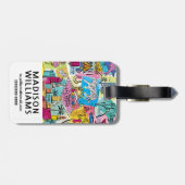 Las Vegas, Nevada Bagagelabel (Achterkant horizontaal)