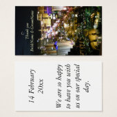 Las Vegas Nevada Bedankt Cadeau Label Visitekaartje (Voorkant /achterkant)