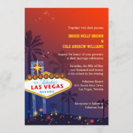 Las Vegas Nevada bestemming bruiloft Kaart