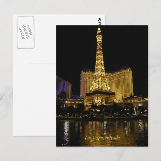 Las Vegas, Nevada Briefkaart (Voorkant / Achterkant)