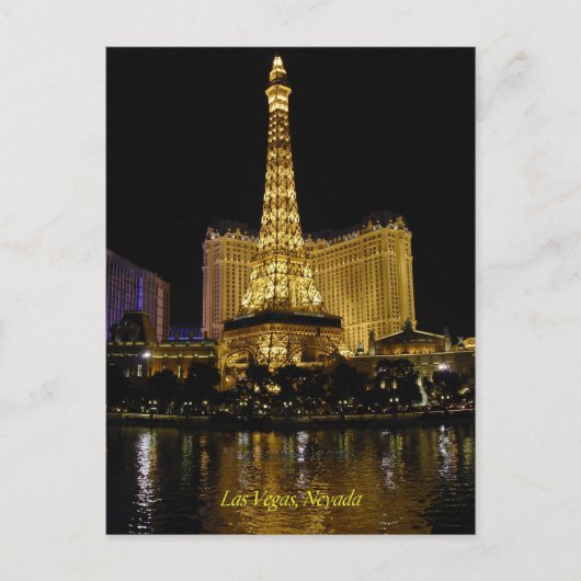 Las Vegas, Nevada Briefkaart (Voorkant)