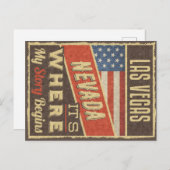 Las Vegas Nevada Briefkaart (Voorkant / Achterkant)