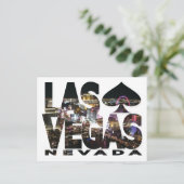 Las Vegas, Nevada Briefkaart (Staand voorkant)