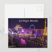 Las Vegas, Nevada Briefkaart (Voorkant / Achterkant)