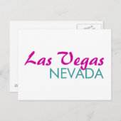 Las Vegas Nevada Briefkaart (Voorkant / Achterkant)
