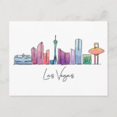 Las Vegas NEVADA Briefkaart (Voorkant)