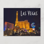 Las Vegas, Nevada Briefkaart (Voorkant)