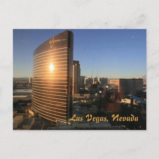 Las Vegas, Nevada Briefkaart (Voorkant)