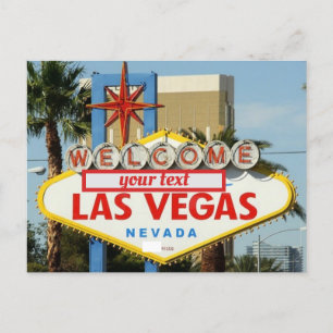 Las Vegas, Nevada Briefkaart Skyline