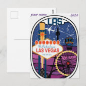 Las Vegas, Nevada | Briefkaart Skyline (Voorkant / Achterkant)