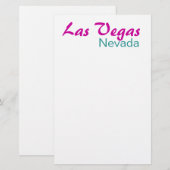 Las Vegas Nevada Briefpapier (Voorkant / Achterkant)