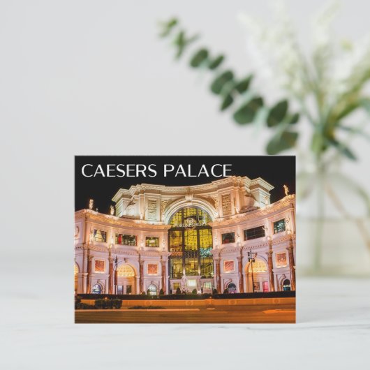 Las Vegas, Nevada Caesars Palace Casino Verenigde  Briefkaart (Staand voorkant)