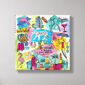 Las Vegas, Nevada Canvas Afdruk (Voorkant)