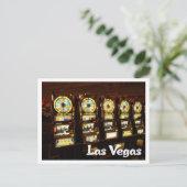 Las Vegas, Nevada Casino Slot Machines Briefkaart (Staand voorkant)
