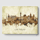 Las Vegas Nevada Cityscape Gastenboek (Achterkant)