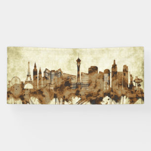 Las Vegas Nevada Cityscape Spandoek