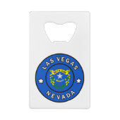 Las Vegas Nevada Creditkaart Flessenopener (Achterkant)