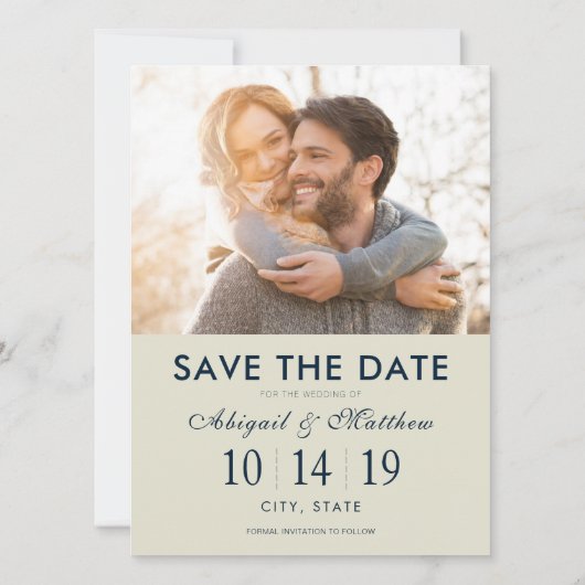 Las Vegas, Nevada | Datum opslaan Save The Date (Achterkant)