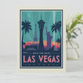 Las Vegas, Nevada | Datum opslaan Save The Date (Staand voorkant)
