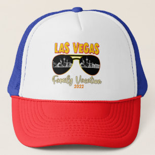 Las Vegas Nevada Family Vacation Matching 2022 Trucker Pet
