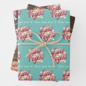 Las Vegas Nevada Gift Wrapping Paper Sheet Set (In situ)
