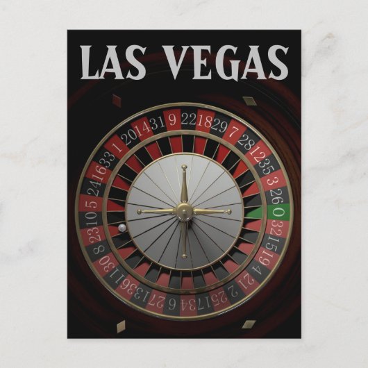 Las Vegas Nevada gokken Briefkaart (Voorkant)