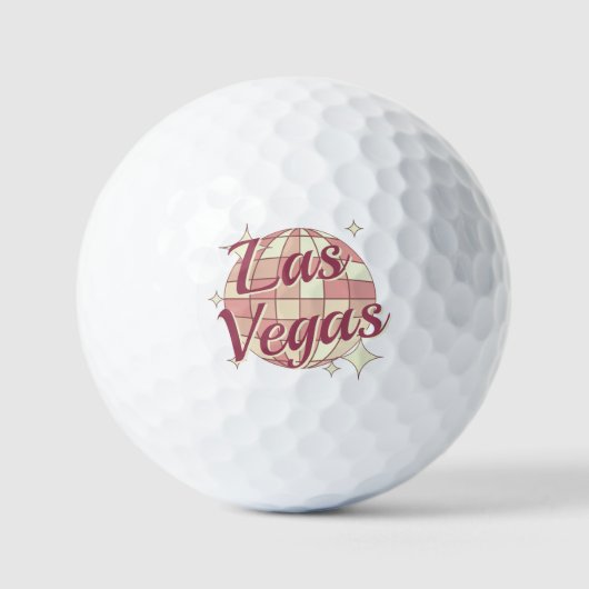 Las Vegas Nevada Golfbal golfbal Golfballen (Voorkant)