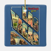 Las Vegas Nevada Groet Keramisch Ornament (Achterkant)