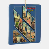 Las Vegas Nevada Groeten Keramisch Ornament (Rechts)