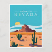 Las Vegas Nevada Groeten van welkom Briefkaart (Voorkant)