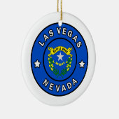 Las Vegas Nevada Keramisch Ornament (Rechts)