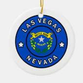Las Vegas Nevada Keramisch Ornament (Voorkant)