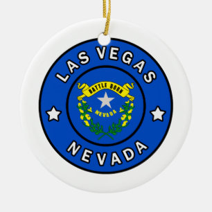 Las Vegas Nevada Keramisch Ornament