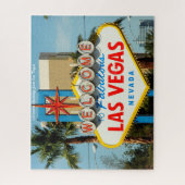Las Vegas Nevada. Kerstgroeten Legpuzzel (Verticaal)