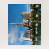 Las Vegas Nevada.Kerstgroeten Legpuzzel (Verticaal)