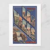Las Vegas, Nevada - Large Letter Scenes 2 Briefkaart (Voorkant)