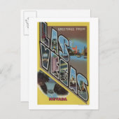 Las Vegas, Nevada - Large Letter Scenes Briefkaart (Voorkant / Achterkant)