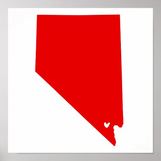 Las Vegas, Nevada Love Poster (Voorkant)