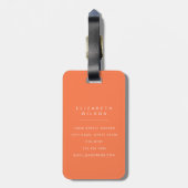 Las Vegas Nevada Luggage Tag Bagagelabel (Achterkant verticaal)