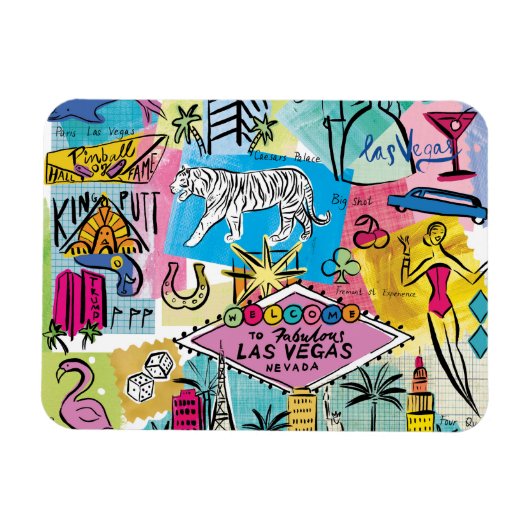 Las Vegas, Nevada Magneet (Horizontaal)
