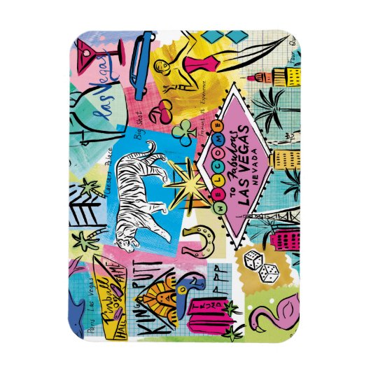 Las Vegas, Nevada Magneet (Verticaal)