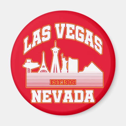 Las Vegas, Nevada Magneet (Voorkant)