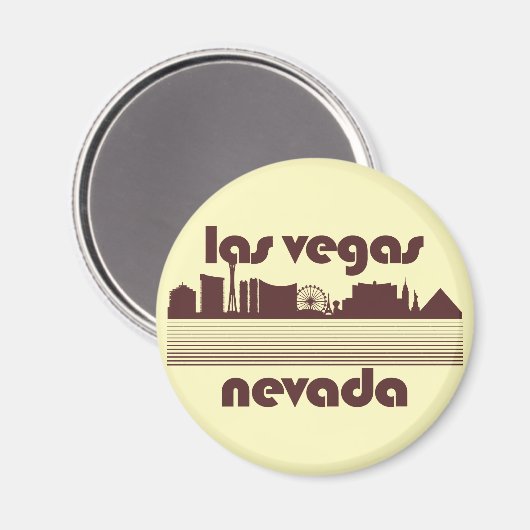 Las Vegas Nevada Magneet (Voorkant / Achterkant)